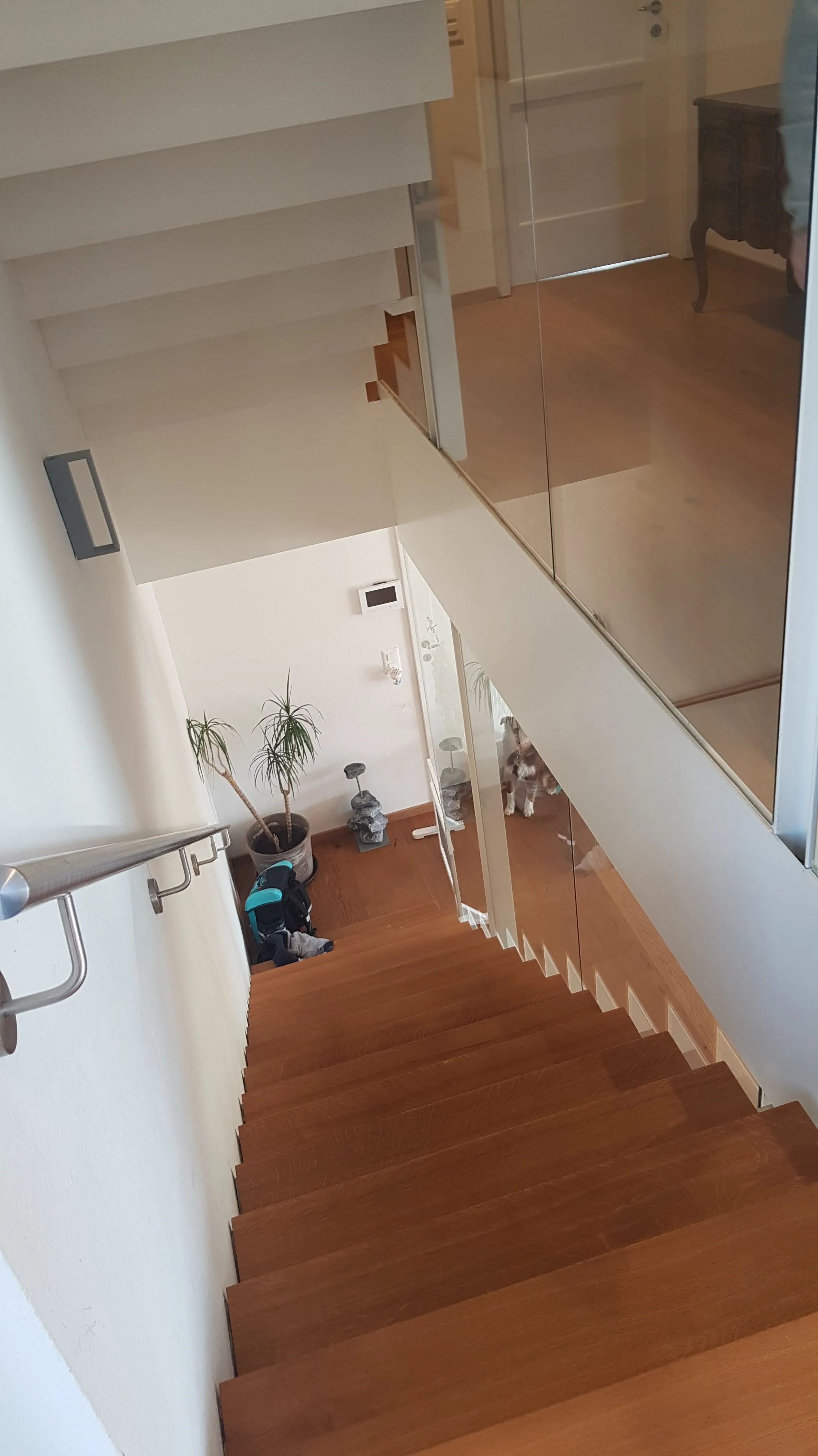 Escalier Métal Bois